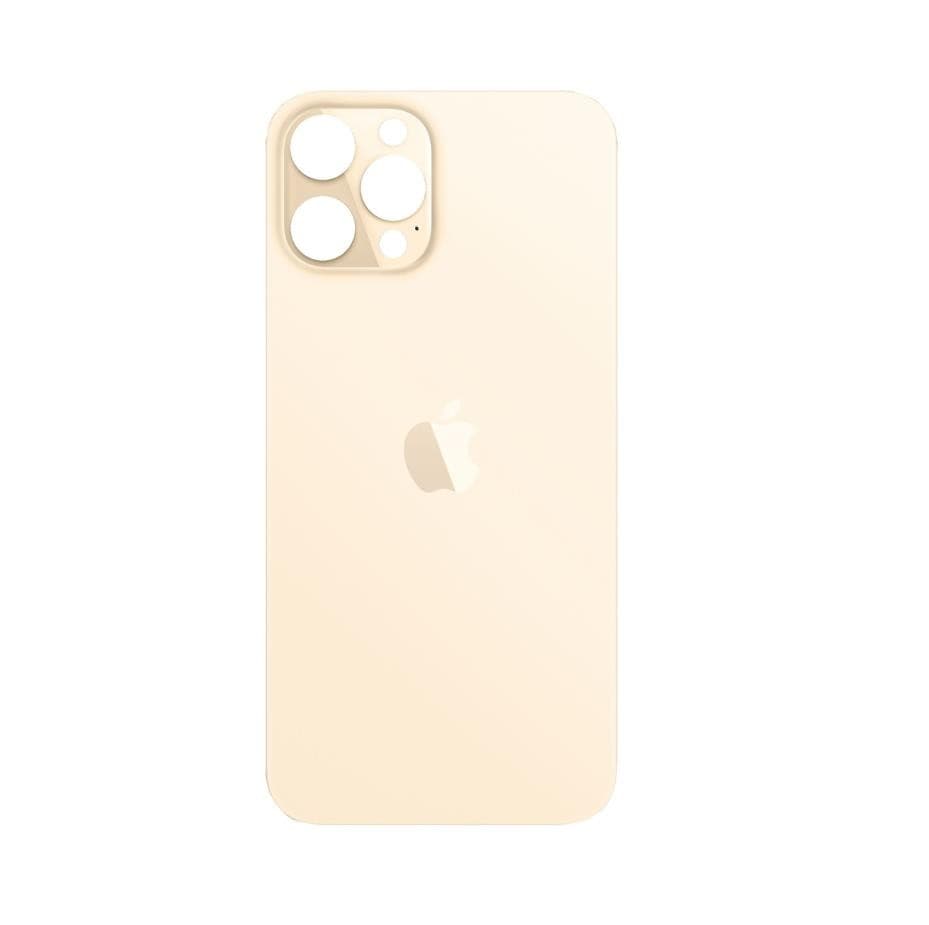 Резервен заден стъклен капак за iPhone 12 Pro Max - OEM iPhone 12 Pro Max Backcover Glass (златист)
