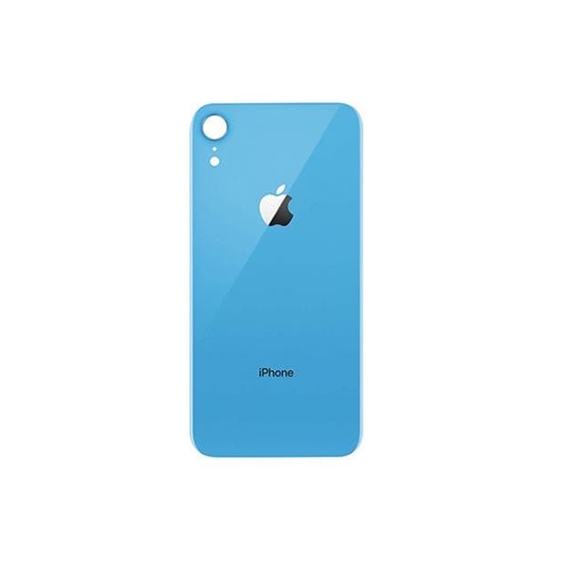 Резервен заден стъклен капак за iPhone XR - OEM iPhone XR Backcover Glass (син)