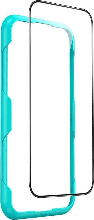 Калено стъклено защитно покритие за дисплея на iPhone 16 Plus - ESR Tempered Glass (черен-прозрачен)