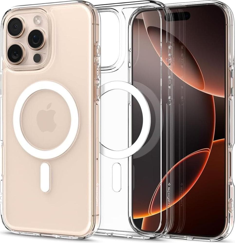 Силиконов (TPU) калъф с висока степен на защита за iPhone 16 Plus - Spigen Liquid Air Case (черен)