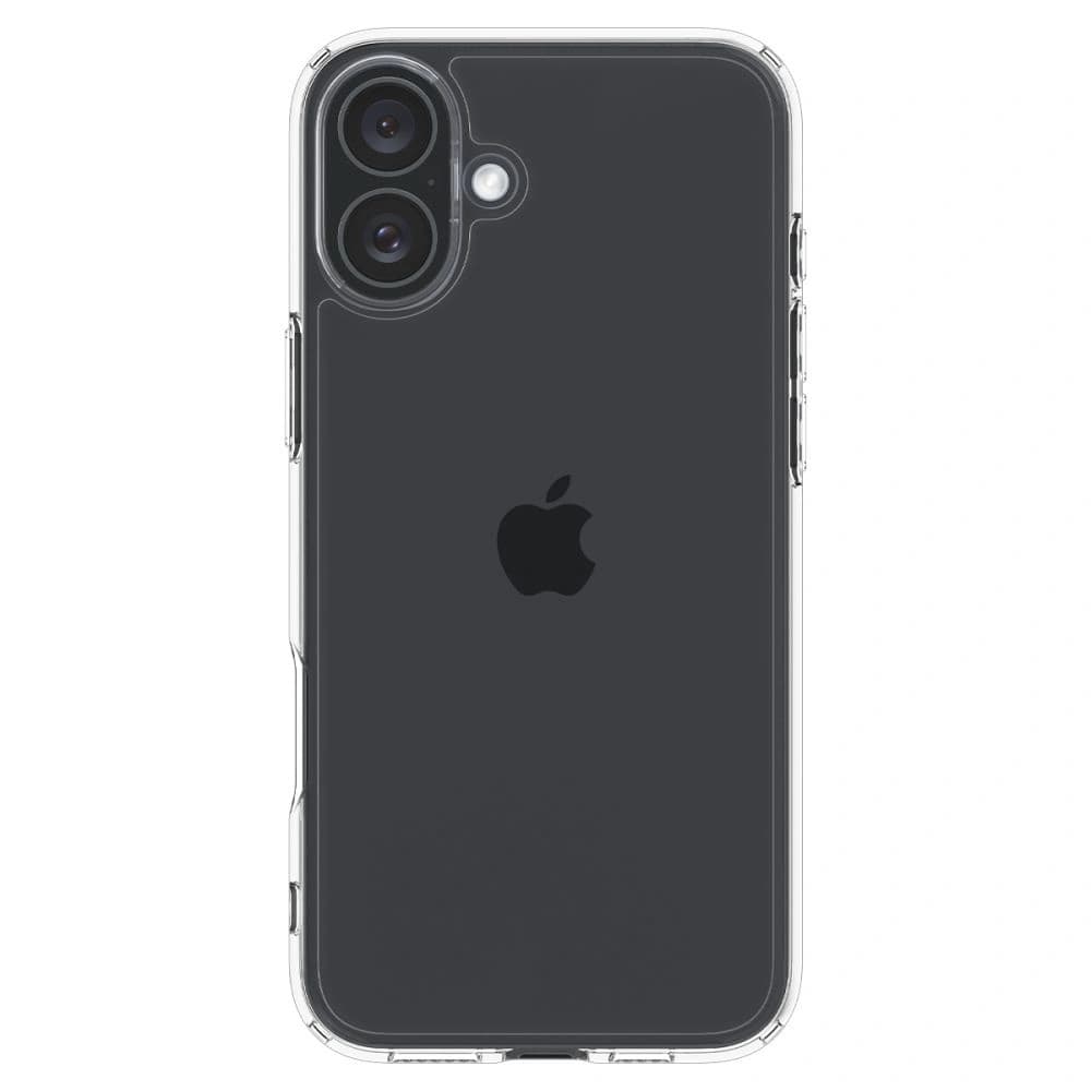 Хибриден кейс с висока степен на защита за iPhone 16 Plus - Spigen Ultra Hybrid Case (прозрачен)