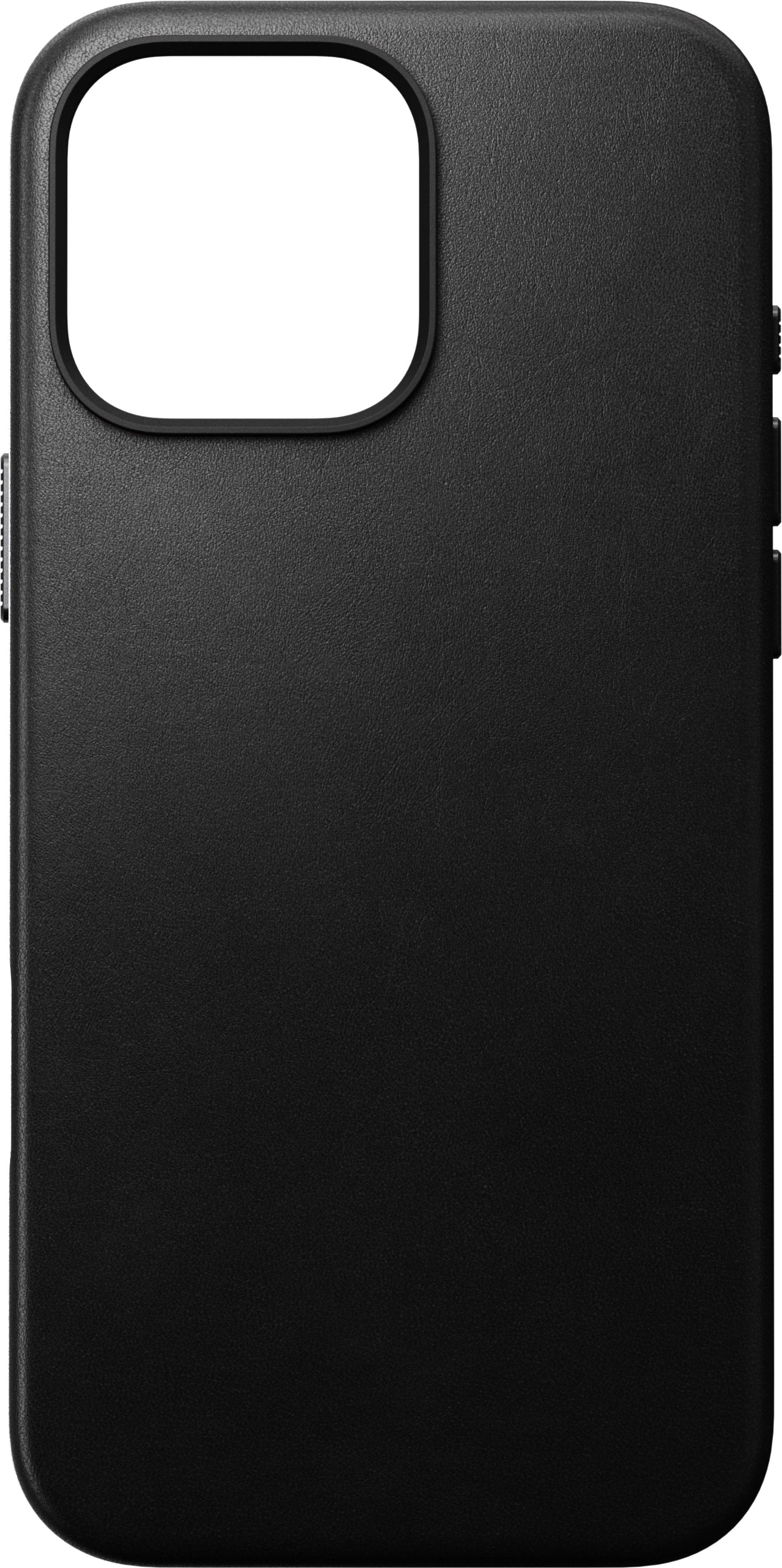 Кожен (естествена кожа) кейс с MagSafe за iPhone 16 Pro Max - Nomad Traditional Leather MagSafe Case (черен)