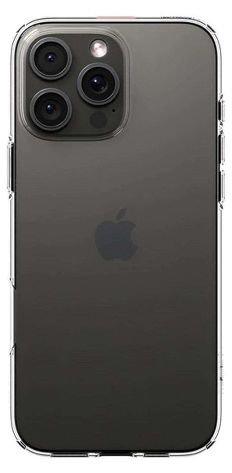 Тънък силиконов (TPU) калъф за iPhone 16 Pro (прозрачен) - Spigen Liquid Crystal Case