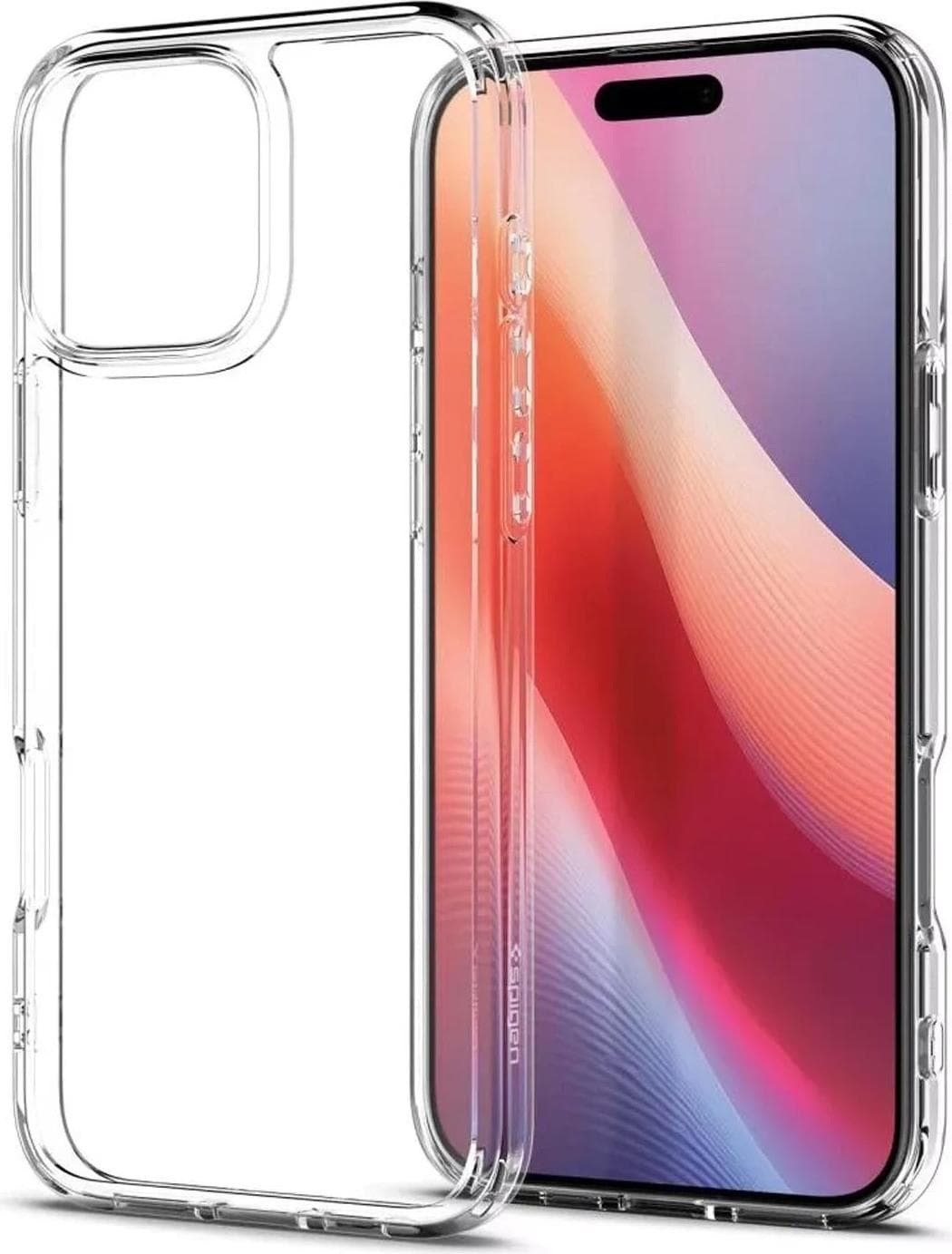 Хибриден кейс с висока степен на защита за iPhone 16 Pro - Spigen Ultra Hybrid Case (прозрачен)