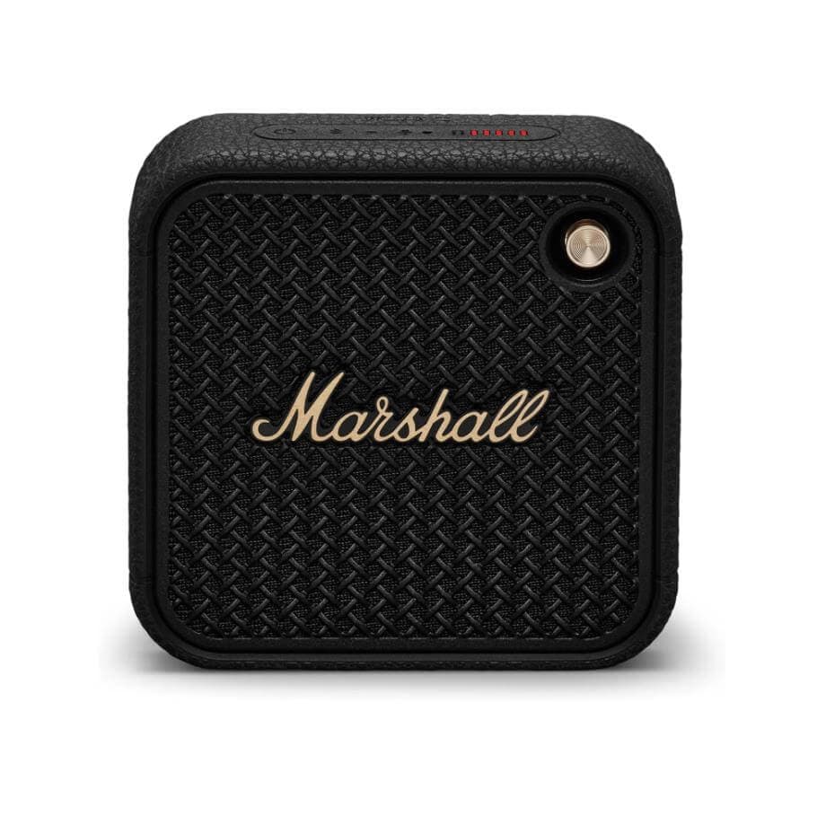Уникален безжичен портативен аудиофилски спийкър (черен) - Marshall Willen II Bluetooth Wireless Speaker