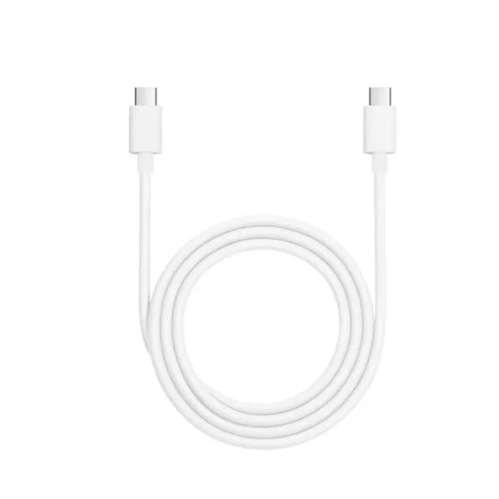 Oppo USB-C to USB-C Cable DL152 150W - USB-C към USB-C кабел за устройства с USB-C порт (100 см) (бял)