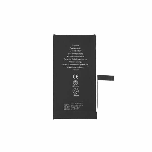Качествена резервна батерия за iPhone 14 (3.87V, 3279mAh) - OEM Battery (bulk)