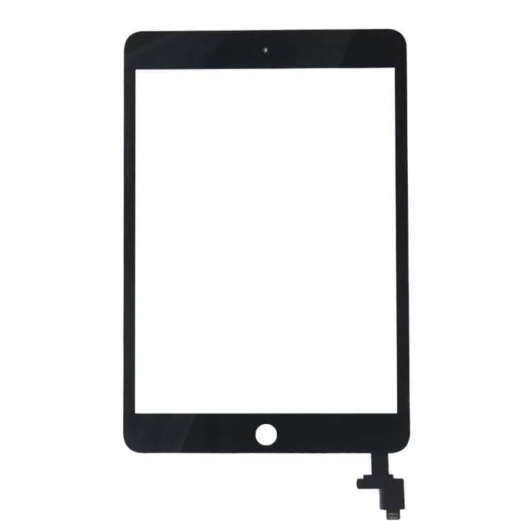 Резервен дигитайзер (тъч скриийн) с външно стъкло за iPad Mini 3 - OEM iPad Mini 3 Touch Screen Digitizer (черен)