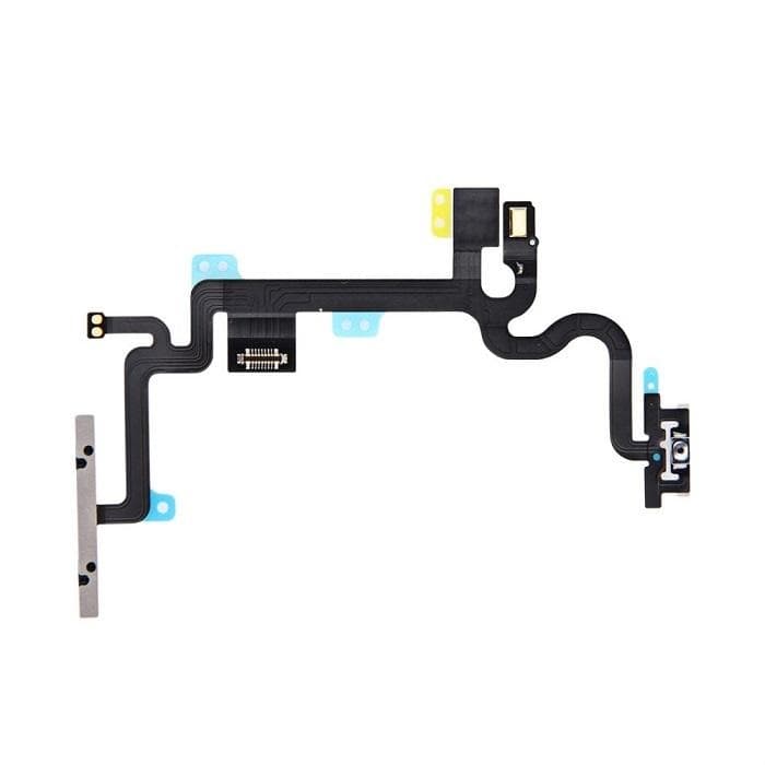 Лентов кабел за on/off бутона, горен микрофон, бутони за звука и светкавица за iPhone 7 - OEM Power Button Flex Cable