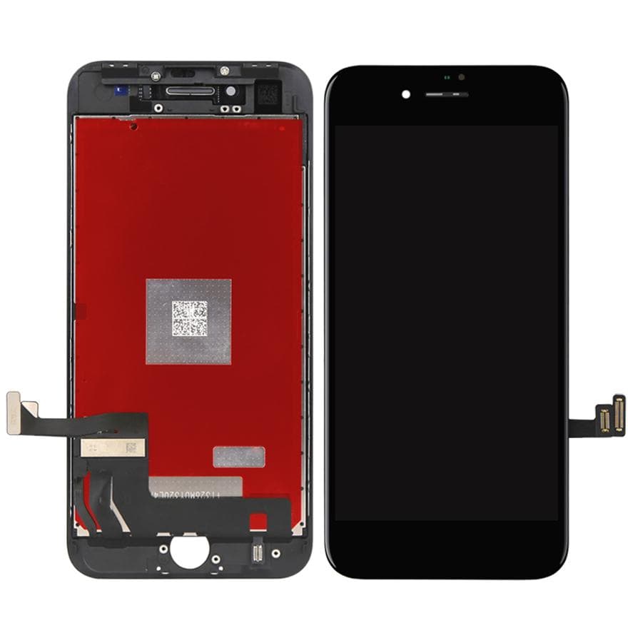 Резервен дисплей за iPhone 8, iPhone SE (2020), iPhone SE (2022) (пълен комплект) - черен - OEM iPhone Display Unit