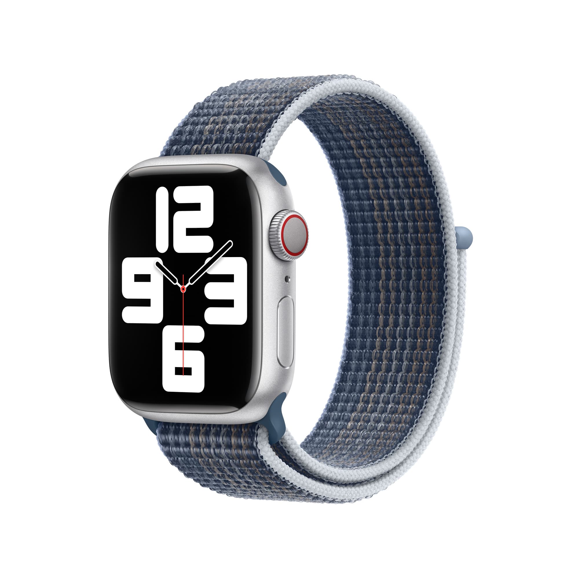 Оригинална текстилна каишка за Apple Watch 38мм, 40мм, 41мм, 42мм (2024) - Apple Seasonal Fall Sport Loop (син)