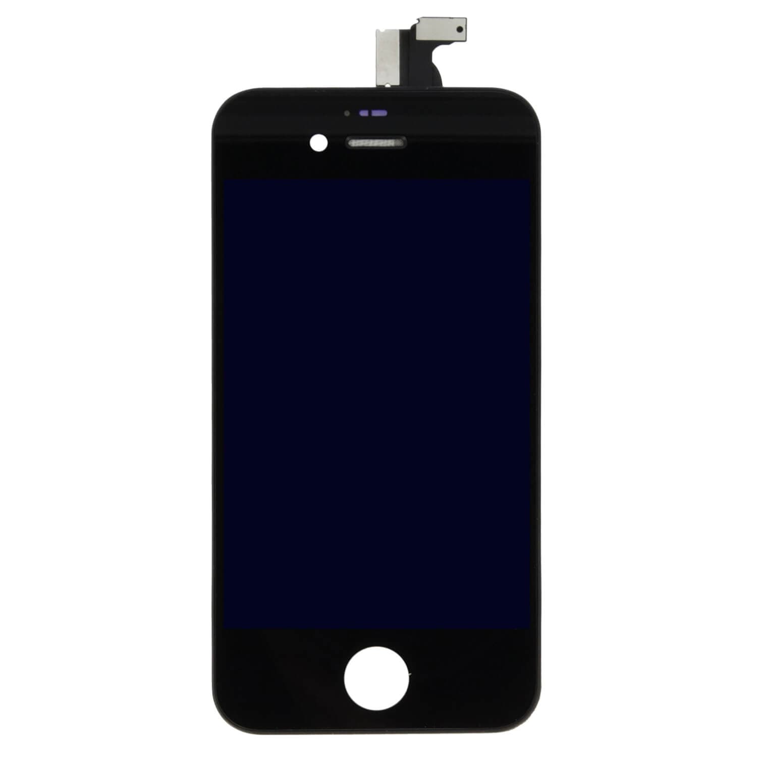 Резервен дисплей за iPhone 4S (пълен комплект) - черен - OEM iPhone 4S Display Unit