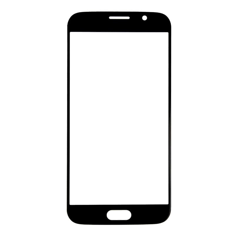 Резервно външно стъкло за Samsung Galaxy S6 - OEM Display Glass (черен)