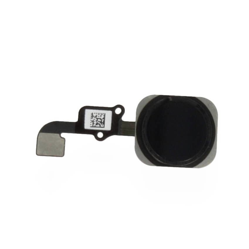 Резервен лентов кабел за Home бутона за iPhone 6, iPhone 6 Plus - OEM Home Button Key Cable Fingerprint Touch ID (черен)