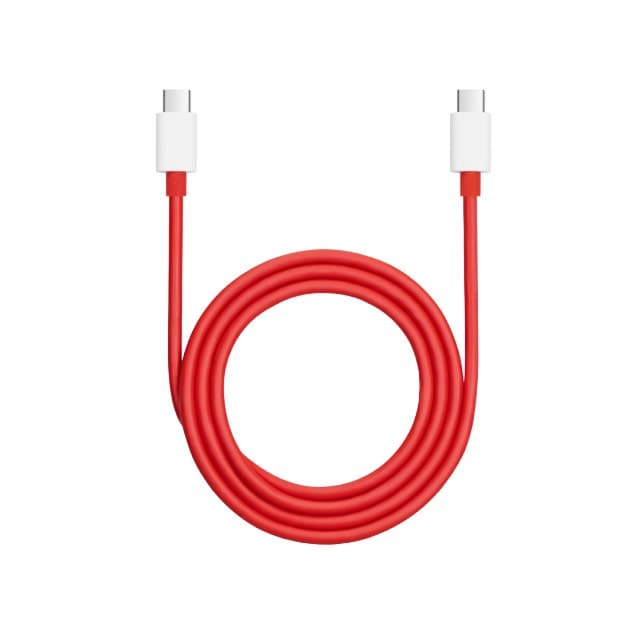 OnePlus WarpCharge DL149 USB-C to USB Cable 65W - USB-C към USB-C кабел за устройства с USB-C порт (100 см) (червен)