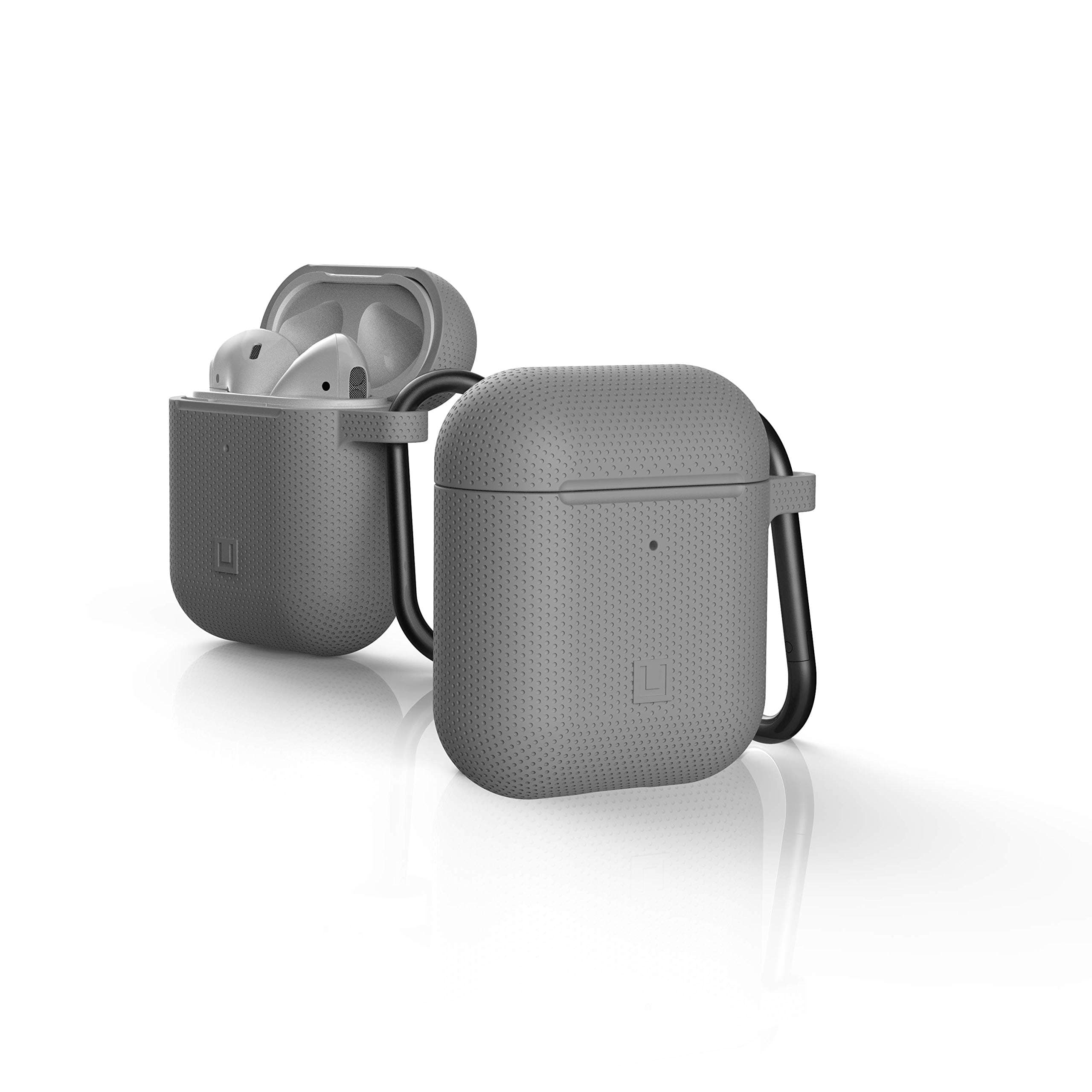 Защитен калъф Urban Armor Soft Touch U Silicone Case за Apple Airpods / Apple Airpods 2, сив