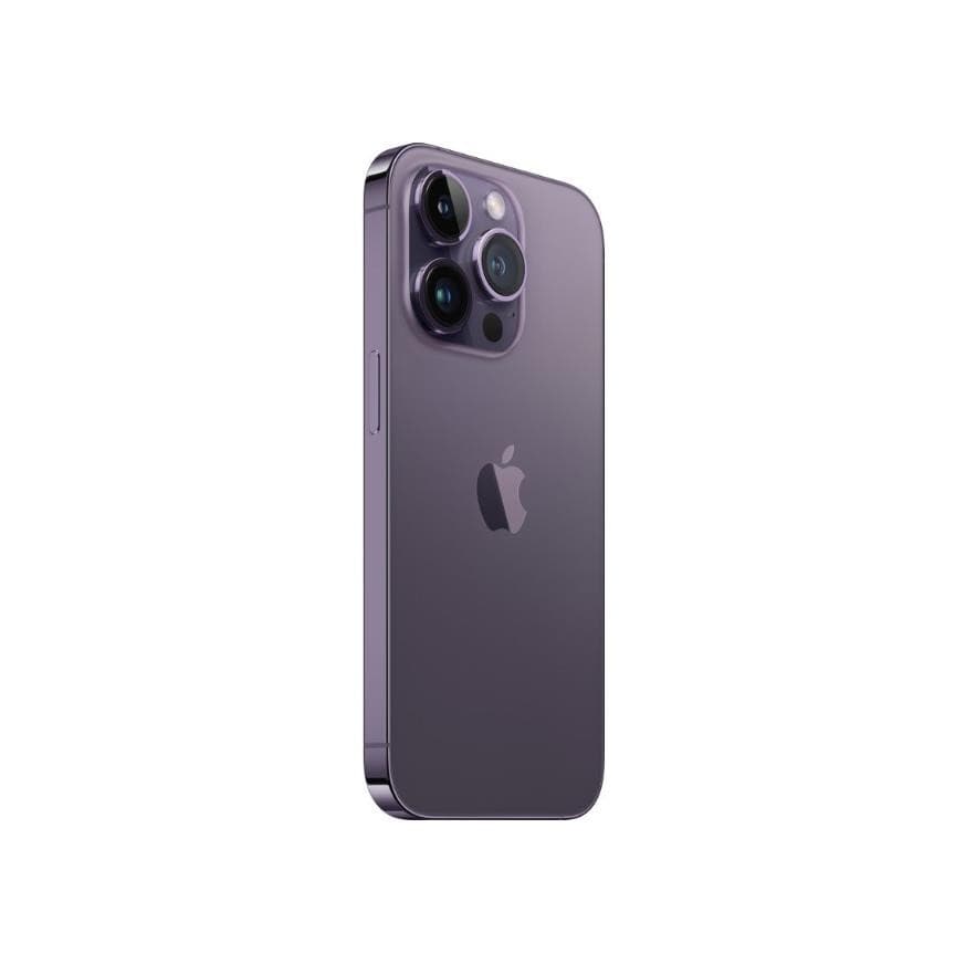 Резервен заден стъклен капак за iPhone 14 Pro - OEM iPhone 14 Pro Backcover Glass (лилав)