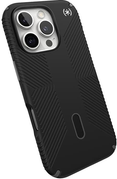 Удароустойчив хибриден кейс с Magsafe за iPhone 16 Pro - Speck Presidio 2 Grip MagSafe With ClickLock Case (черен)