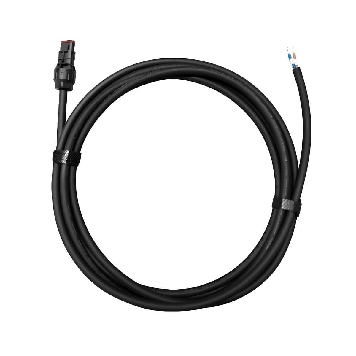 Свързващ кабел за EcoFlow Stream Microinverter към ел. табло - EcoFlow Stream BKW DIY Cable (черен) (5 метра)