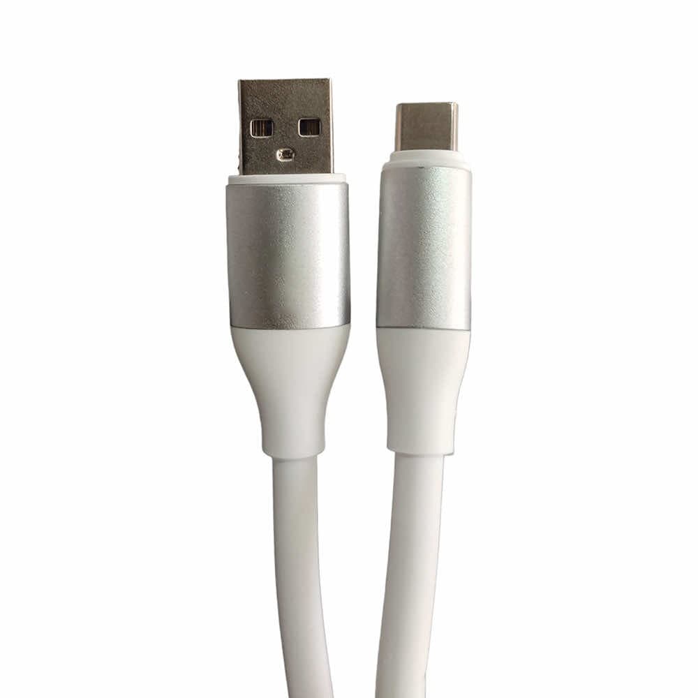 USB-C към USB-A кабел за устройства с USB-C порт - 4smarts PremiumCord USB-A to USB-C Cable (бял) (25 см) (bulk)