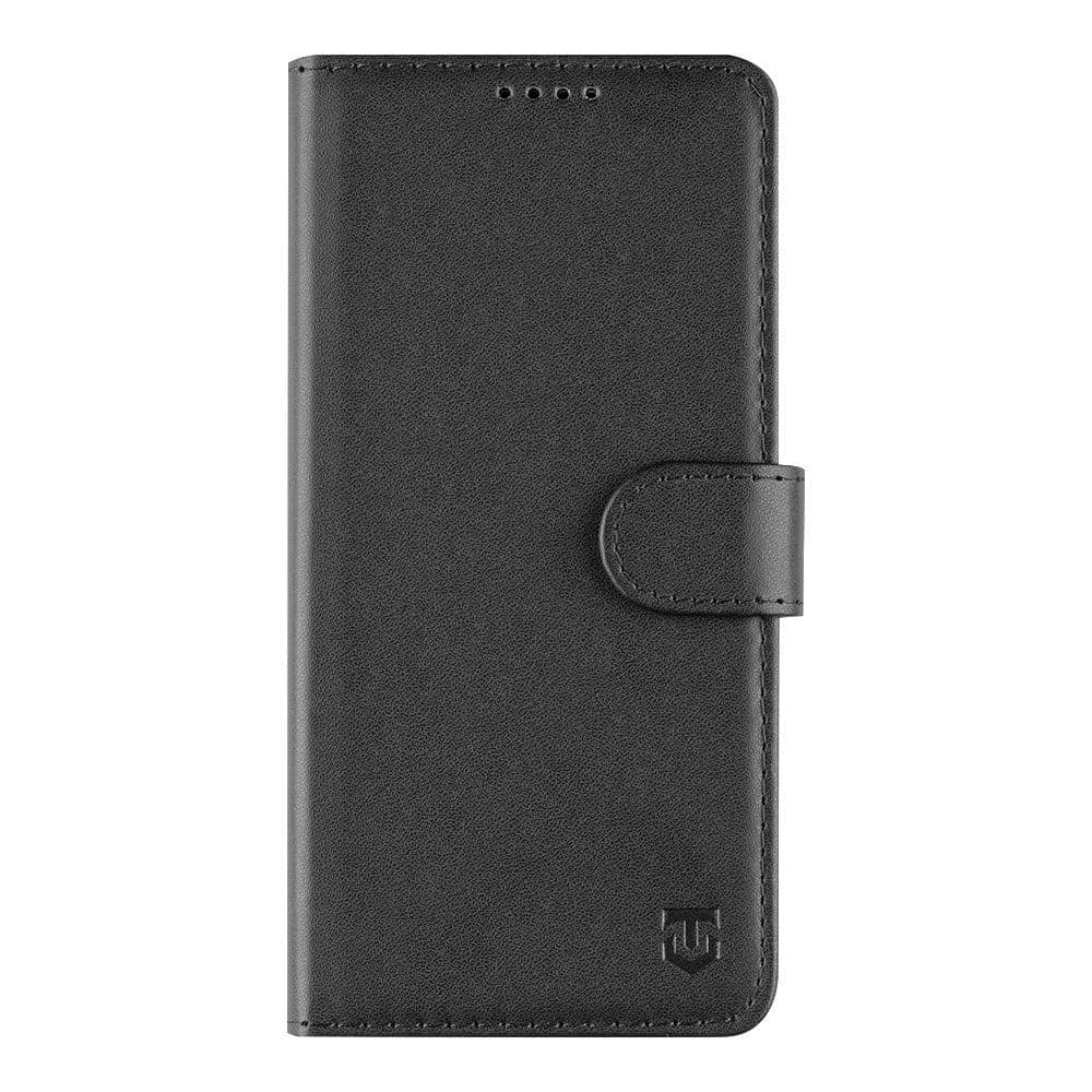 Кожен калъф, тип портфейл с поставка и отделение за кр. карти за Honor 200 Lite - Tactical Field Notes Leather Flip Case (черен)