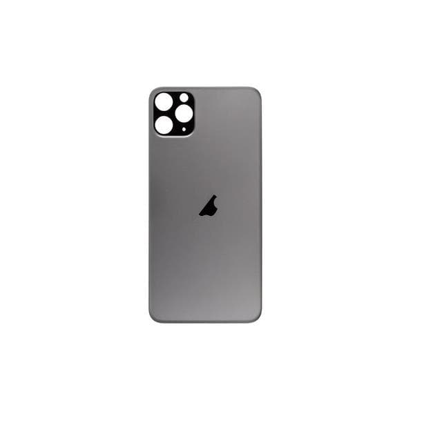 Резервен заден стъклен капак за iPhone 11 Pro Max - OEM iPhone 11 Pro Max Backcover Glass (графит)