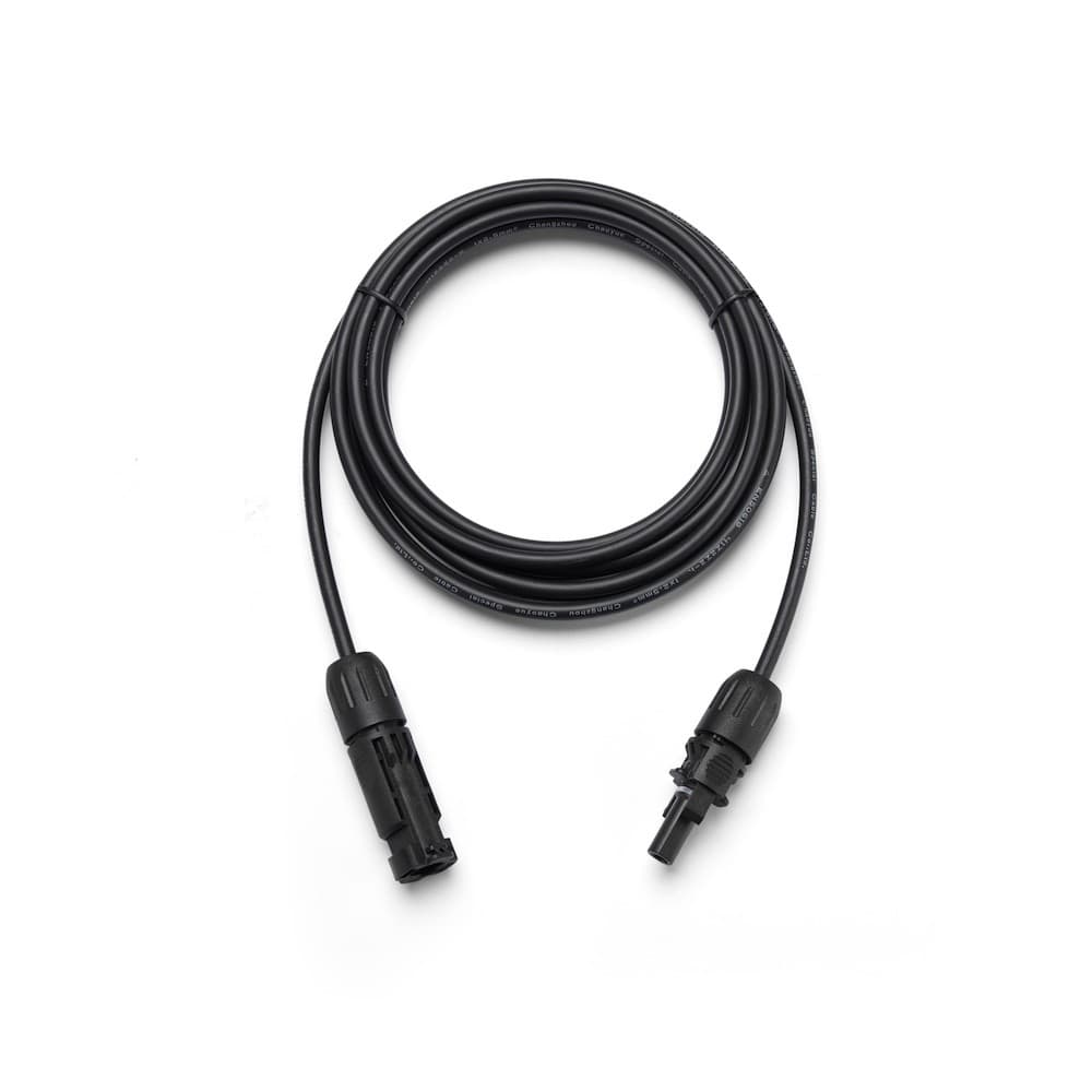 Соларен удължителен кабел (6.00 MM2, KBE db+) MC4 с дължина 20 метра (черен) - Solar Extension Cable