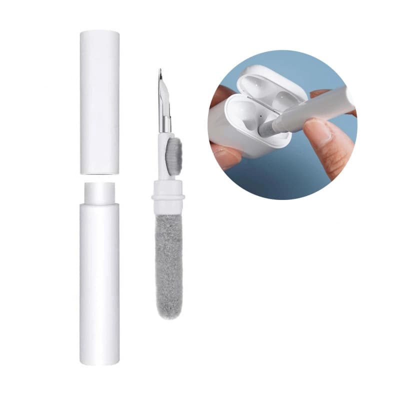 Комплект за почистване на Apple AirPods, мобилни устройства, слушалки и други - Wozinsky Universal AirPods Cleaning Kit (WACK-01) (бял)