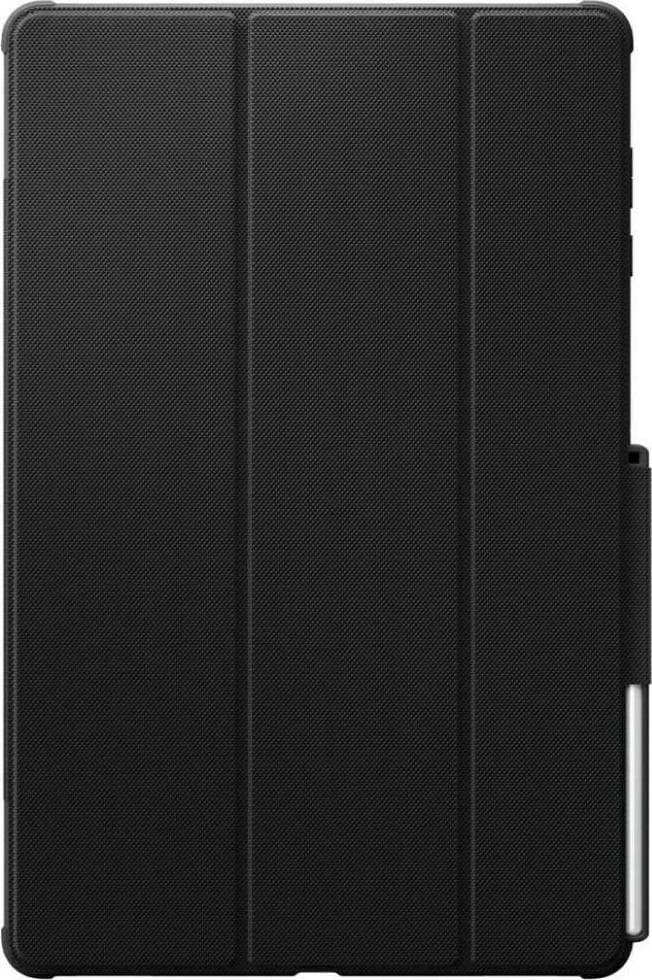 Хибриден удароустойчив кейс с поставка за Samsung Galaxy Tab S11 Ultra - Spigen Rugged Armor Pro Case (черен)