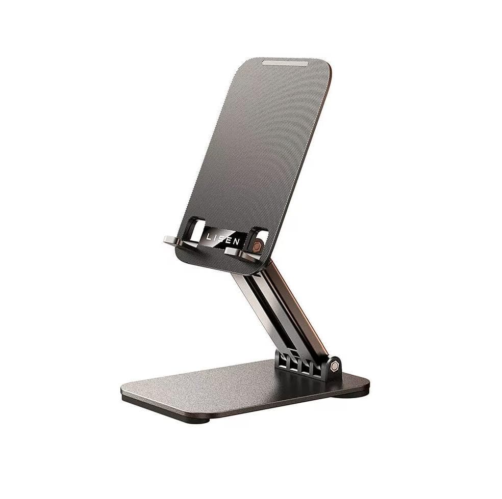 Поставка за таблото на кола за смартфони с дисплеи от 3.5 до 7 инча - Lisen Dashboard Car Holder Mounting Bracket (черен)