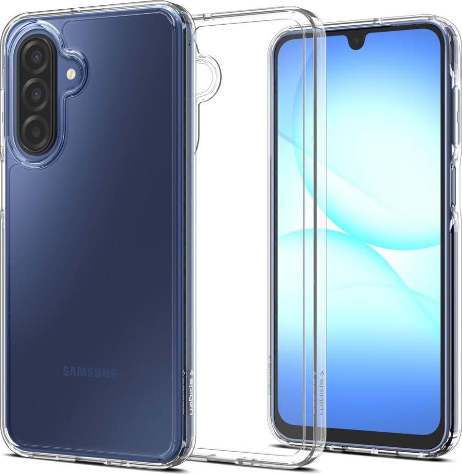 Хибриден кейс с висока степен на защита за Samsung Galaxy A17, Galaxy A17 5G - Spigen Ultra Hybrid Case (прозрачен)