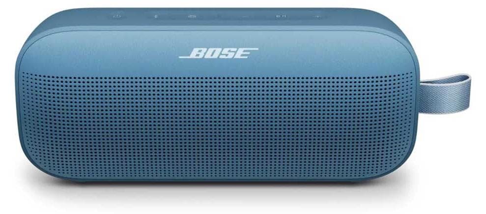 Ударо и водоустойчив безжичен Bluetooth спийкър с микрофон - Bose SoundLink Flex 2nd Gen (син)