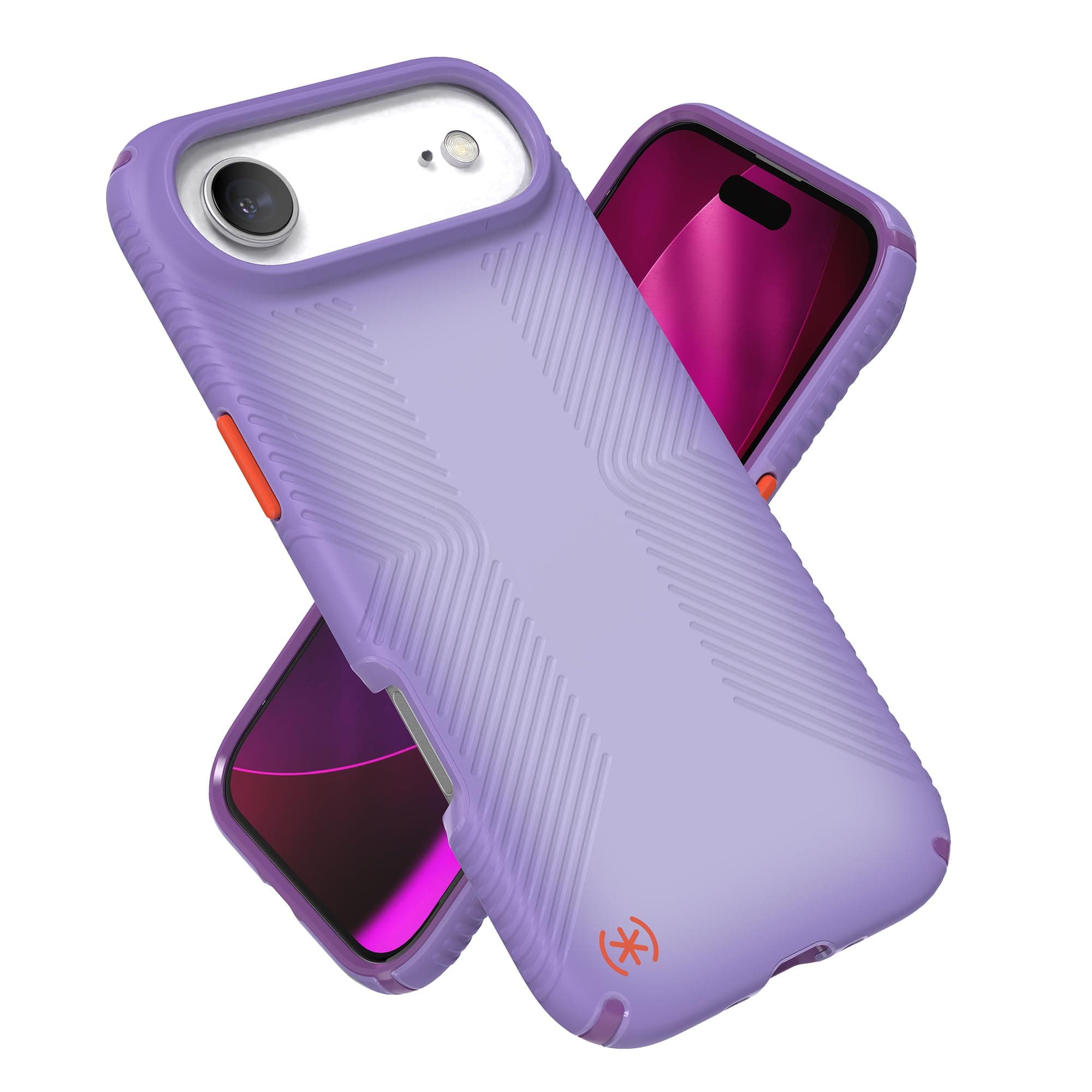 Удароустойчив хибриден кейс с Magsafe за iPhone 17 Air - Speck Presidio Lux Grip MagSafe Case (лилав)