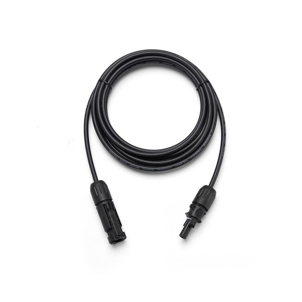 Соларен удължителен кабел (6.00 MM2, KBE db+) MC4 с дължина 5 метра - Solar Extension Cable (черен)