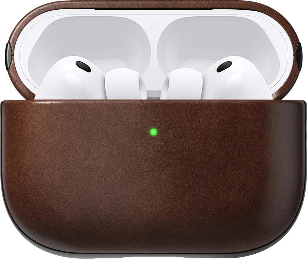 Кожен (естествена кожа) кейс за Apple Airpods Pro 3 - Nomad Modern Horween Leather Case (кафяв)