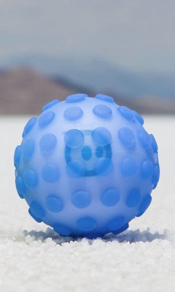 Скин за дигитална топка за игри за iOS и Android устройства - Orbotix Sphero Nubby Cover (син)