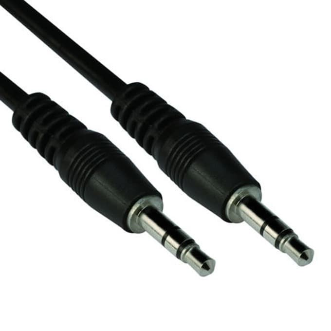 Кабел VCom CV201, 3.5mm Jack(м) към 3.5mm Jack(м), 3m, черен