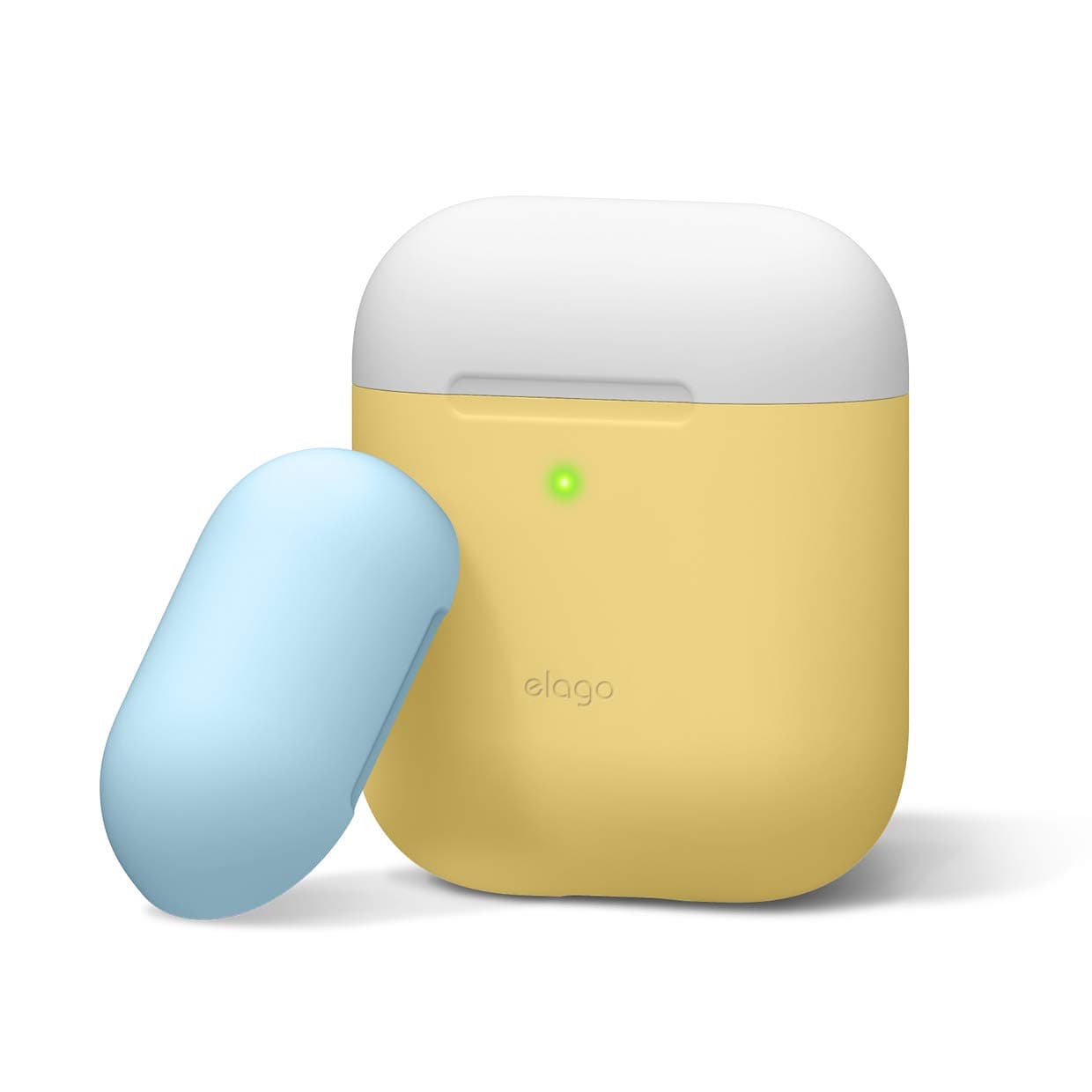 Защитен калъф Elago Duo за Apple Airpods, жълт