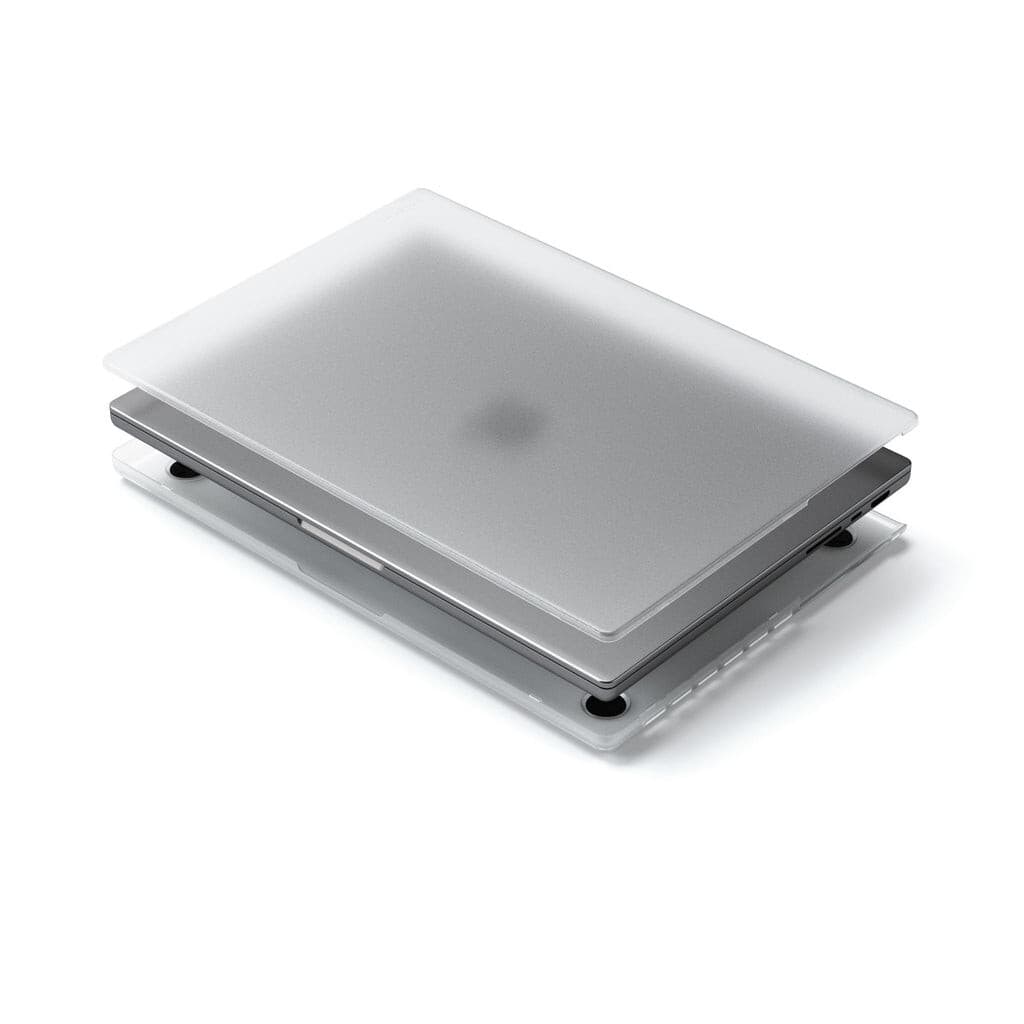 Предпазен поликарбонатов кейс за MacBook Pro 16 M4 (2024), MacBook Pro 16 M3 (2023), MacBook Pro 16 M2 (2023), MacBook Pro 16 M1 (2021) (прозразен-мат) - Satechi Eco-Hardshell Case