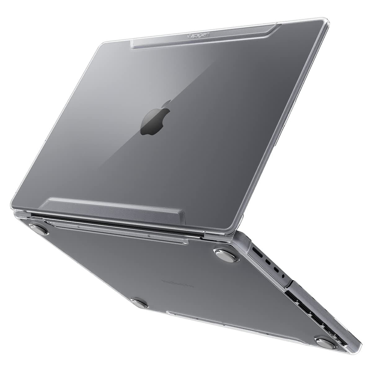 Предпазен поликарбонатов кейс за Apple MacBook Pro 14 M1 (2021), MacBook Pro 14 M2 (2023) - Spigen Thin Fit Case (прозрачен)