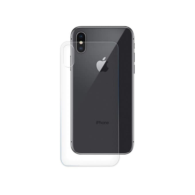 Протектор от закалено стъкло /Tempered Glass/ за Apple iPhone X, 0.15mm за гръб