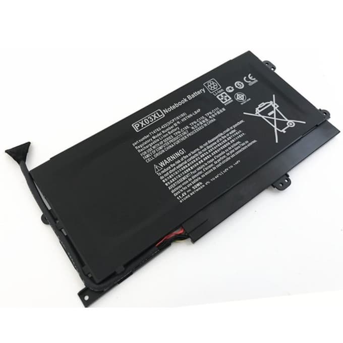 Батерия (заместител) за лаптоп HP, съвместима с модели K001/PX03XL/HSTNN/LB4P, 9-cell, 11.1-11.4V, 4386mAh