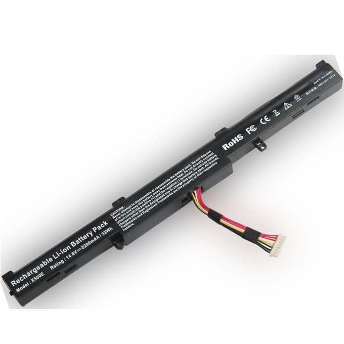 Батерия (заместител) за лаптоп Asus, съвместима с модели F450/F550/X450/X550/X750, 4-cell, 14.4V, 2600mAh