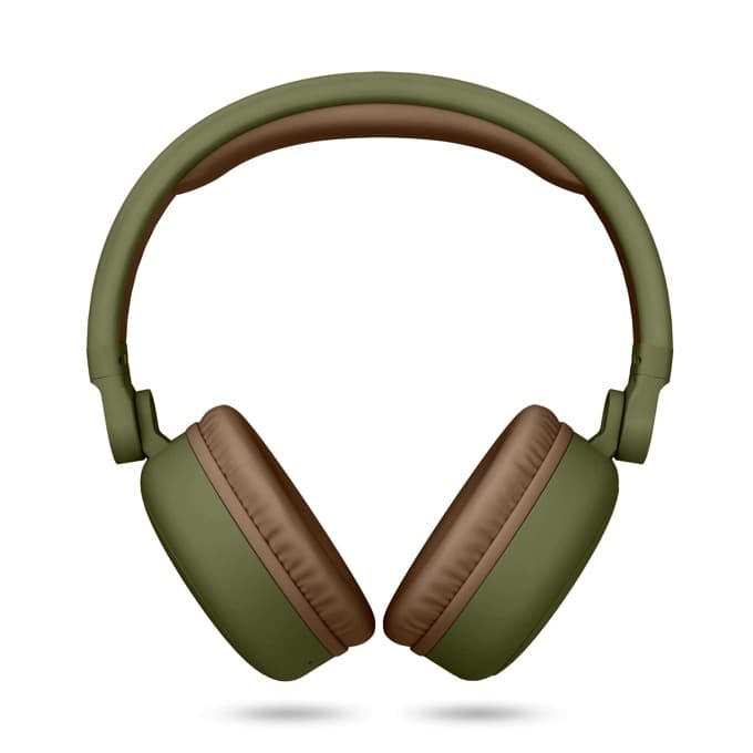 Слушалки Energy Sistem Headphones 2, безжични, микрофон, зелени, 300 mAh батерия