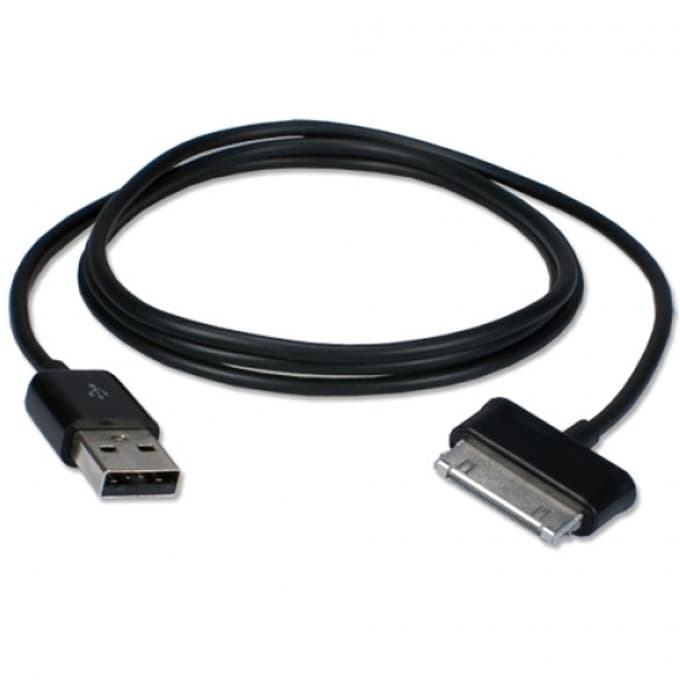 Кабел USB Galaxy TAB, USB (м) към Galaxy TAB OTG, 1.2м, черен