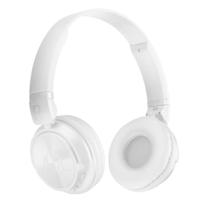 Слушалки Helios AQL, Bluetooth, микрофон, бели