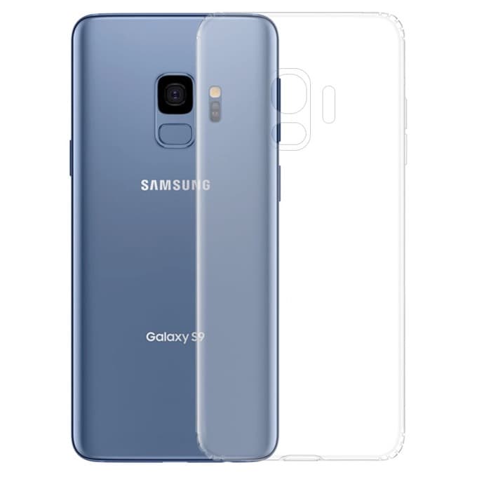 Калъф за Samsung Galaxy S9 Plus, силиконов гръб, силикон, прозрачен