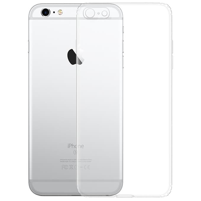 Калъф за Apple iPhone 6 Plus, силиконов, прозрачен