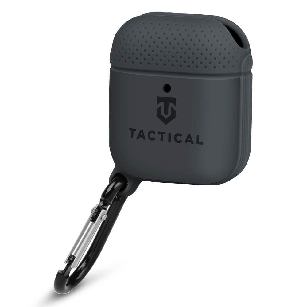 Защитен калъф Tactical Velvet Smoothie за Apple Airpods, удароустойчив, сив