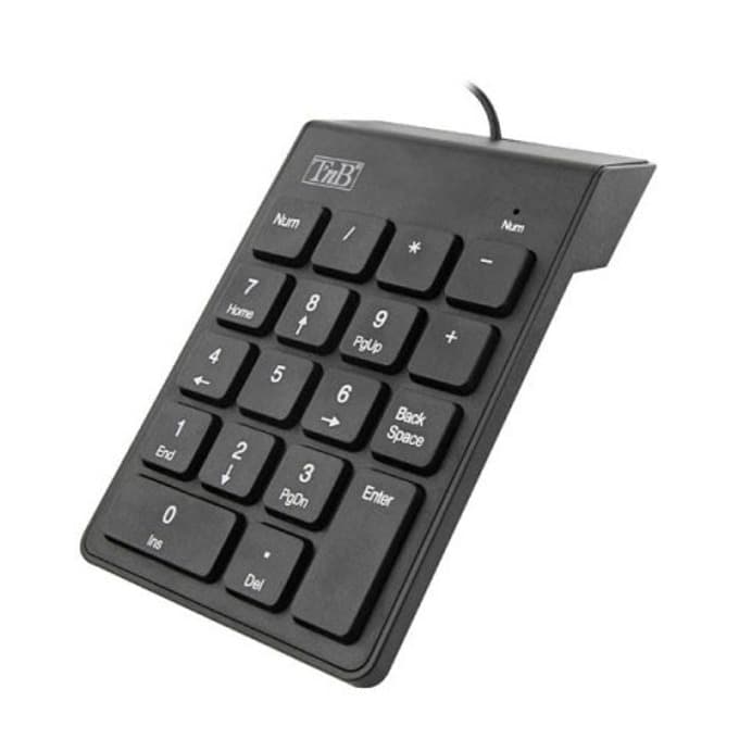 Цифрова клавиатура TnB K-PAD, USB, черна